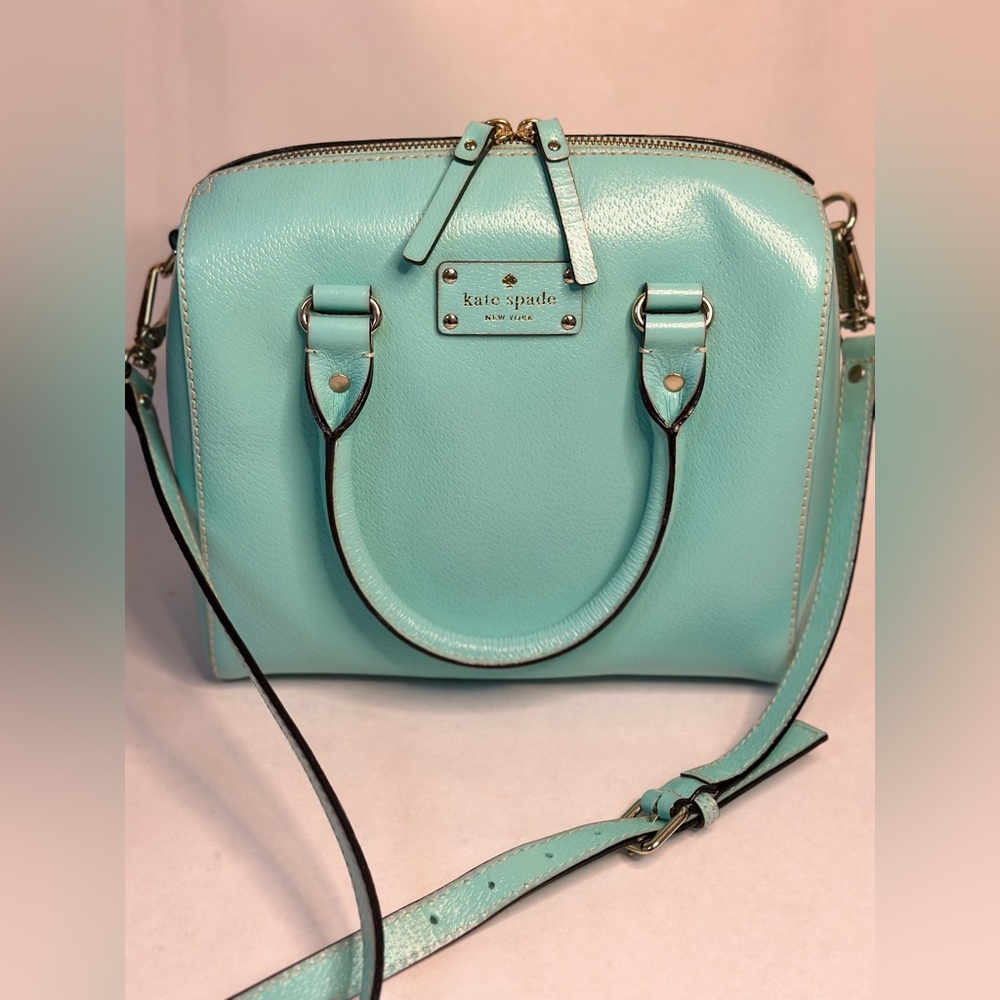 Kate Spade Wellesley Alessa Satchel – Robin’s Egg Blue - Picture 1 of 6